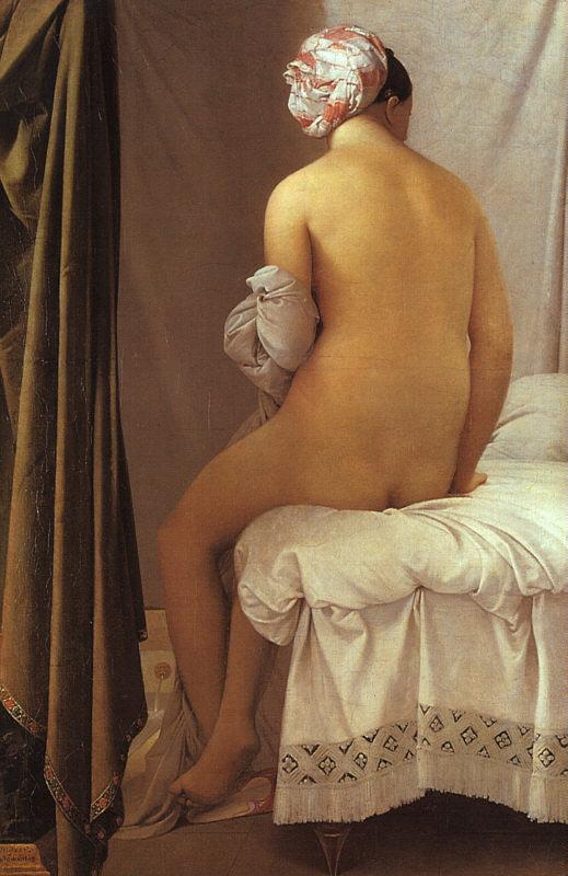 Jean-Auguste Dominique Ingres The Valpincon Bather France oil painting art